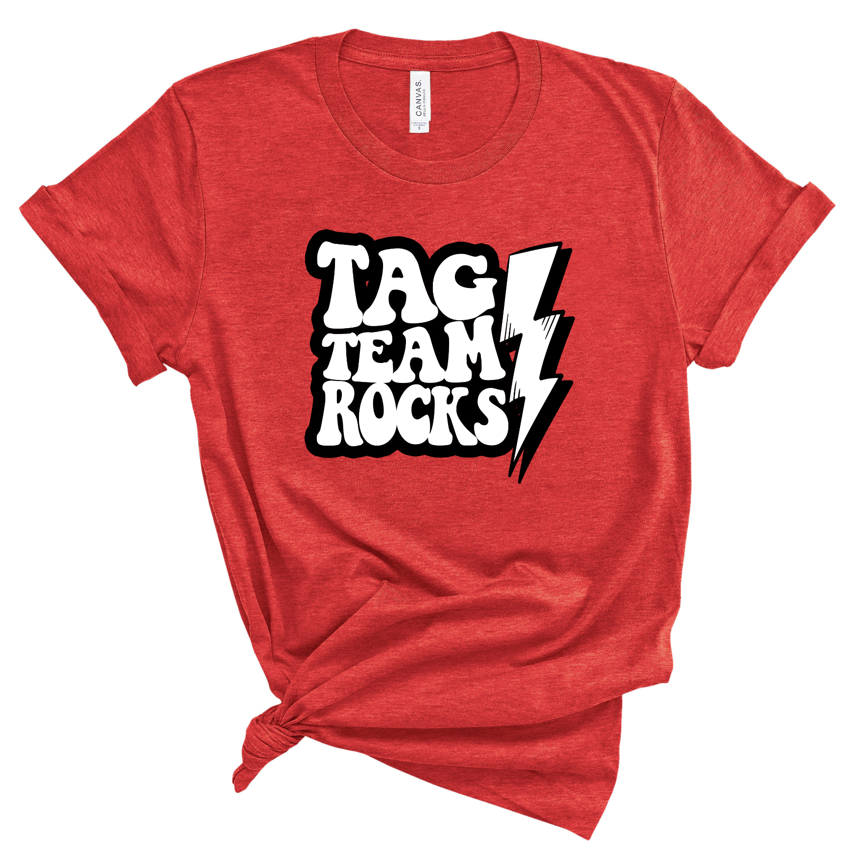 TAG Team Rocks | Adult Tee-Womens - Tops - Tees-Sister Shirts-Sister Shirts, Cute & Custom Tees for Mama & Littles in Trussville, Alabama.