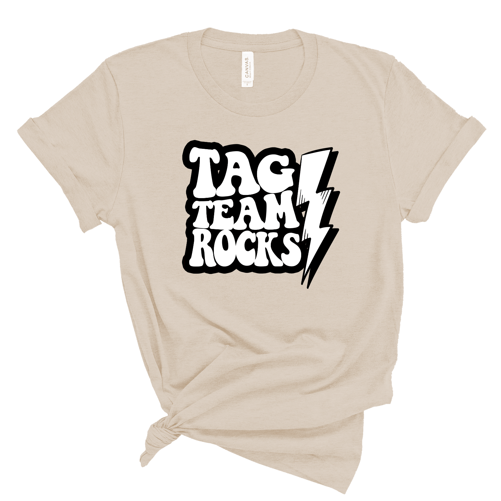 TAG Team Rocks | Adult Tee-Womens - Tops - Tees-Sister Shirts-Sister Shirts, Cute & Custom Tees for Mama & Littles in Trussville, Alabama.