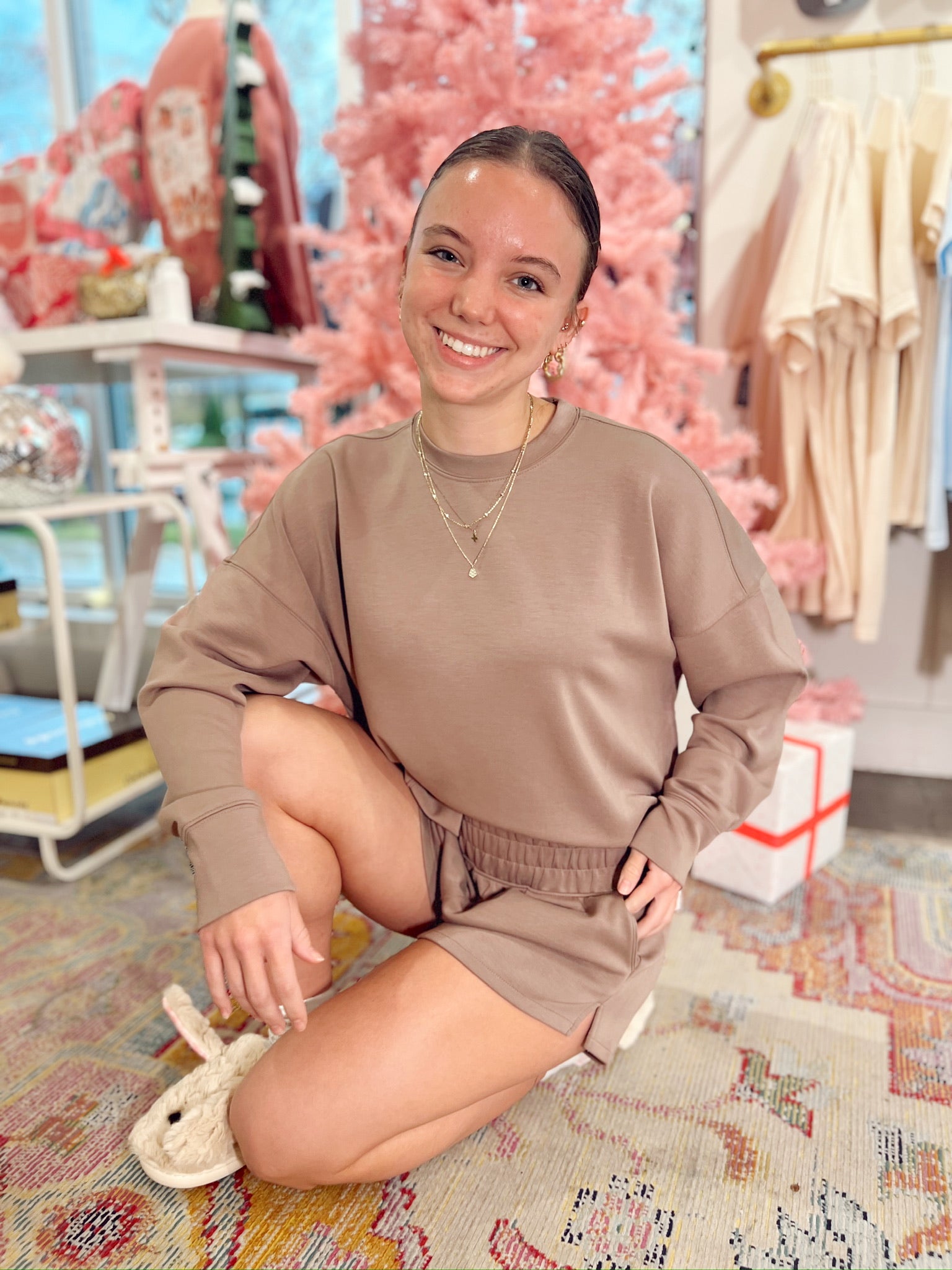 Scuba Luxe Shorts Set-womens- sets-Zenana-Sister Shirts, Cute & Custom Tees for Mama & Littles in Trussville, Alabama.