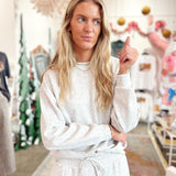 Fleece Raglan Sleeve Crewneck Pullover Set-womens- sets-Zenana-Sister Shirts, Cute & Custom Tees for Mama & Littles in Trussville, Alabama.