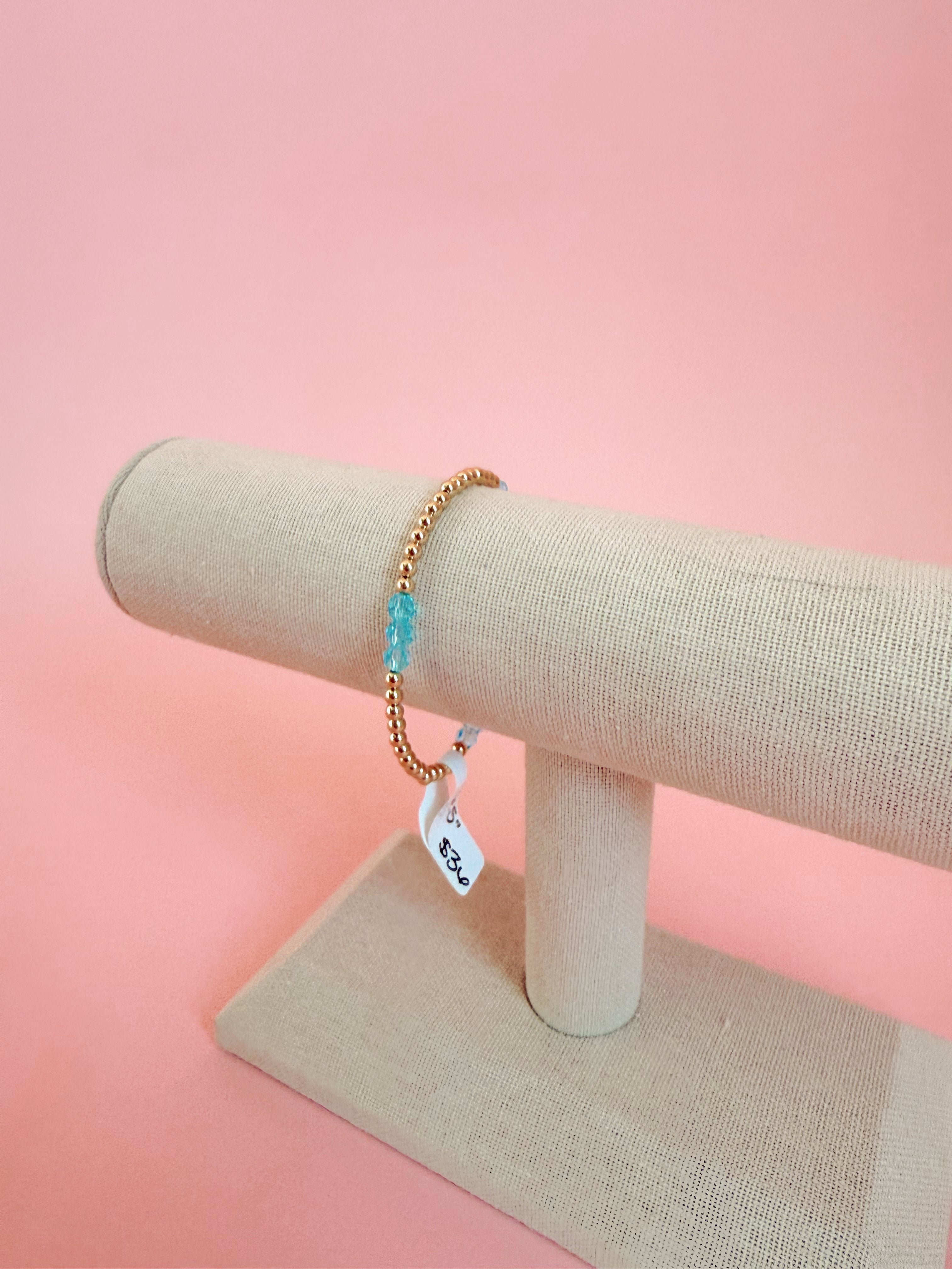 Bright Side Bracelet l 6.5"-Accessories-Sister Shirts-Sister Shirts, Cute & Custom Tees for Mama & Littles in Trussville, Alabama.