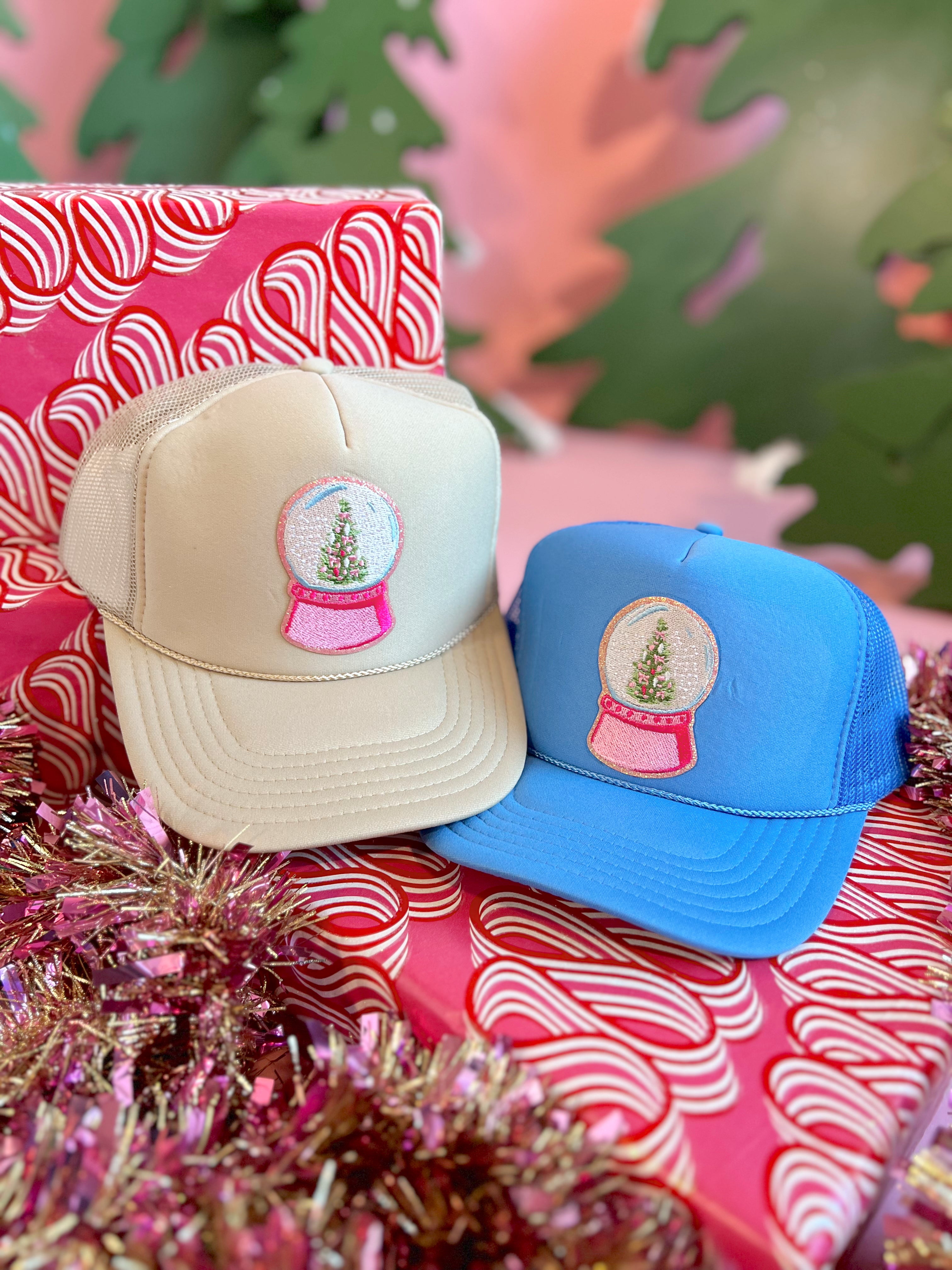 Snow Globe | Patch Hat-Shirt Shop-Sister Shirts, Cute & Custom Tees for Mama & Littles in Trussville, Alabama.