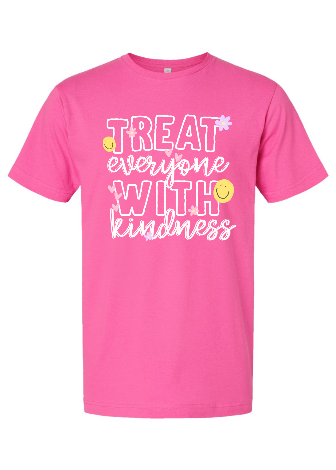 Treat Everyone With Kindness | Adult Tee-Adult Tee-Sister Shirts-Sister Shirts, Cute & Custom Tees for Mama & Littles in Trussville, Alabama.