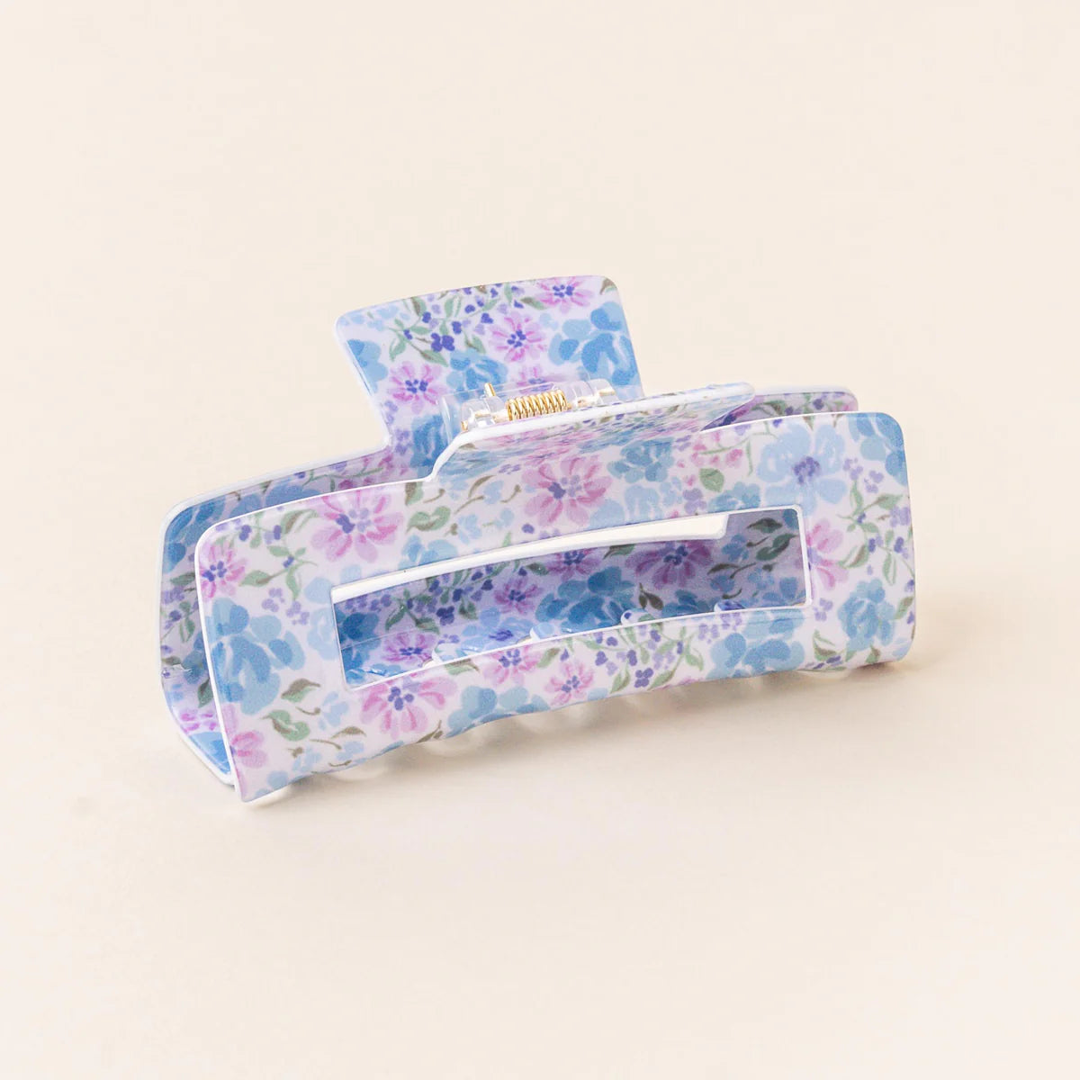Secret Garden Blue Claw Clip-Women - Accessories - Hair-The Darling Effect-Sister Shirts, Cute & Custom Tees for Mama & Littles in Trussville, Alabama.
