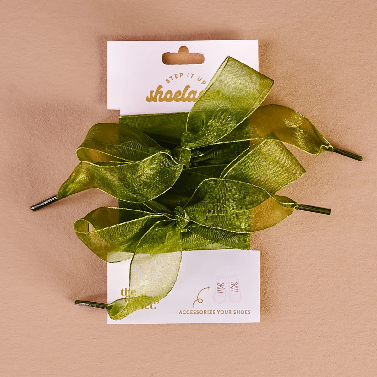 Step It Up Shoelaces | Green-Women - Shoes-The Darling Effect-Sister Shirts, Cute & Custom Tees for Mama & Littles in Trussville, Alabama.