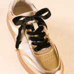 Step It Up Shoelaces | Black Velvet-Women - Shoes-The Darling Effect-Sister Shirts, Cute & Custom Tees for Mama & Littles in Trussville, Alabama.