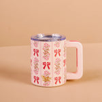 Holiday Cheer Insulated Mug | 14 oz Insulated Mug-Home - Drinkware-Sister Shirts-Sister Shirts, Cute & Custom Tees for Mama & Littles in Trussville, Alabama.