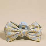 Poppin' Petals Aqua Satin Bow Claw Clip-Women - Accessories - Hair-The Darling Effect-Sister Shirts, Cute & Custom Tees for Mama & Littles in Trussville, Alabama.