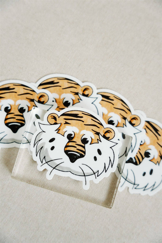 Auburn University Aubie | Waterproof Sticker-Gracefully Made Art-Sister Shirts, Cute & Custom Tees for Mama & Littles in Trussville, Alabama.