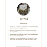 It Is Well | Anxiety Study-Home - Stationery - Books-The Daily Grace Co-Sister Shirts, Cute & Custom Tees for Mama & Littles in Trussville, Alabama.