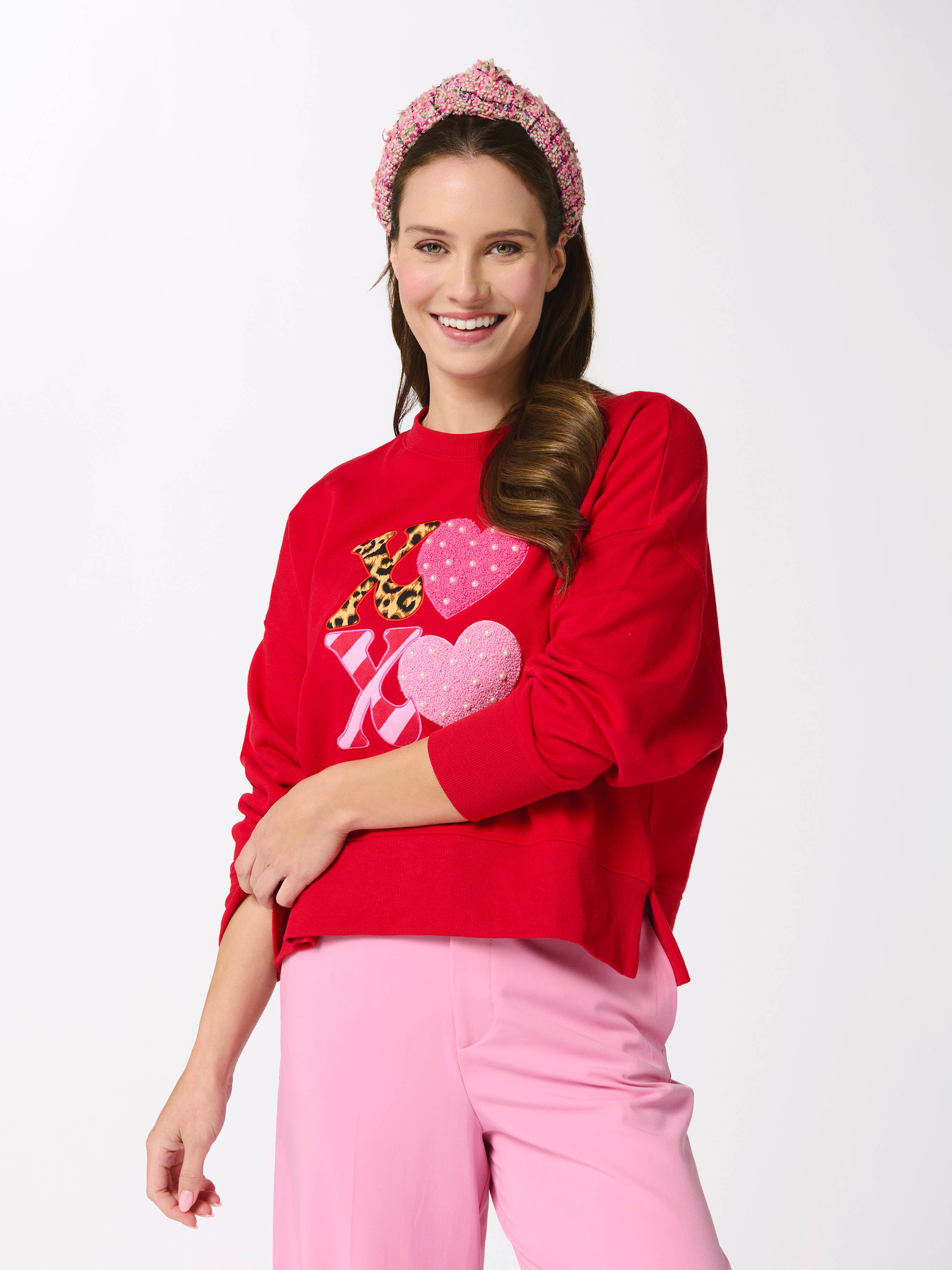 Blush Party Knotted Headband-Women - Accessories - Hair-Shiraleah-Sister Shirts, Cute & Custom Tees for Mama & Littles in Trussville, Alabama.