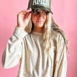 Can I Get an Amen? in Camo | Adult Trucker Hat-Women - Accessories - Hats-Sister Shirts-Sister Shirts, Cute & Custom Tees for Mama & Littles in Trussville, Alabama.