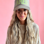 Can I Get an Amen? in Tan | Adult Trucker Hat-Women - Accessories - Hats-Sister Shirts-Sister Shirts, Cute & Custom Tees for Mama & Littles in Trussville, Alabama.