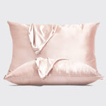 Kitsch Beauty Satin Pillowcase Gift Set in Blush-Home - Decor-KITSCH-Sister Shirts, Cute & Custom Tees for Mama & Littles in Trussville, Alabama.