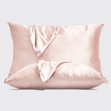 Kitsch Beauty Satin Pillowcase Gift Set in Blush-Home - Decor-KITSCH-Sister Shirts, Cute & Custom Tees for Mama & Littles in Trussville, Alabama.