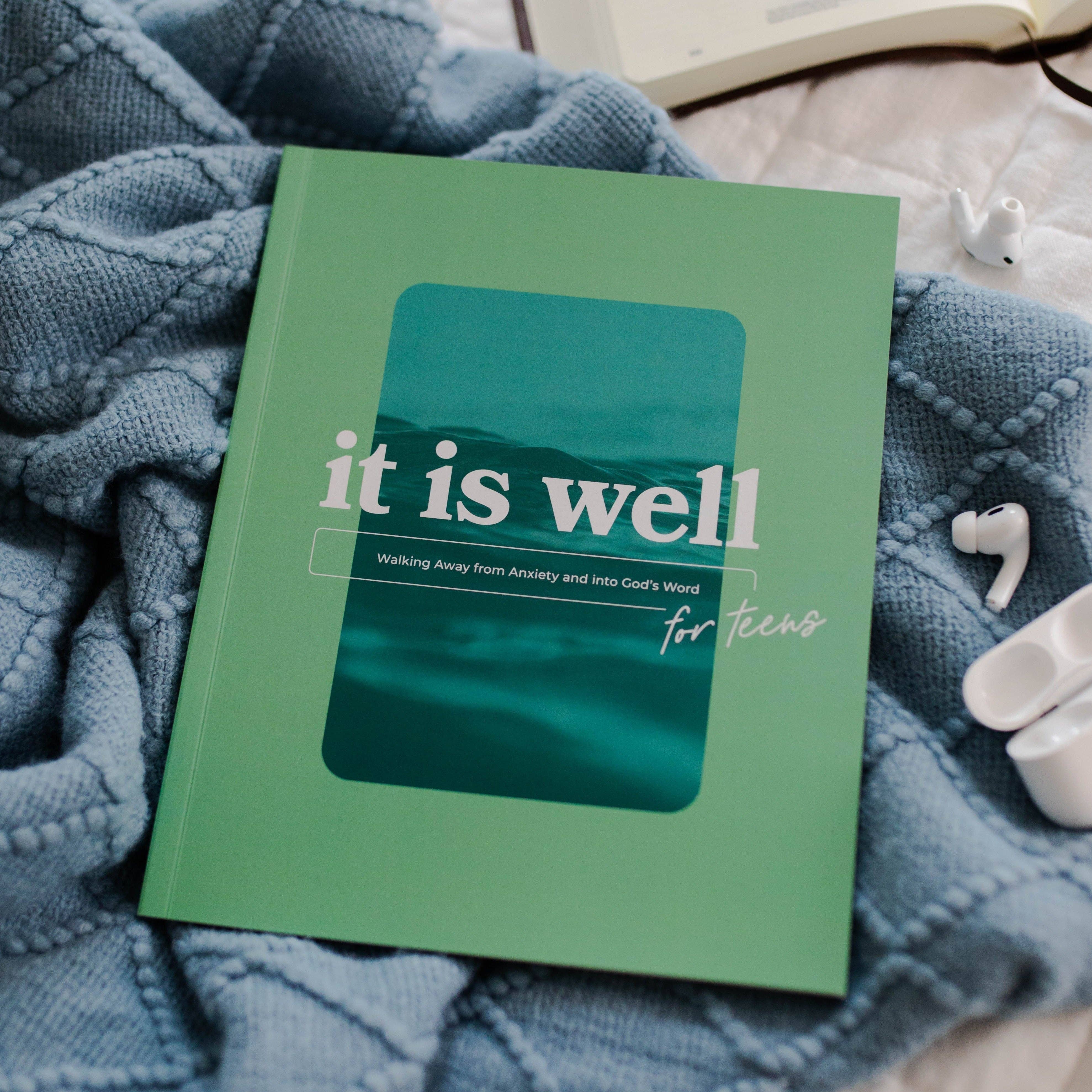 It Is Well for Teens | Teen Bible Study-Home - Stationery - Books-The Daily Grace Co-Sister Shirts, Cute & Custom Tees for Mama & Littles in Trussville, Alabama.