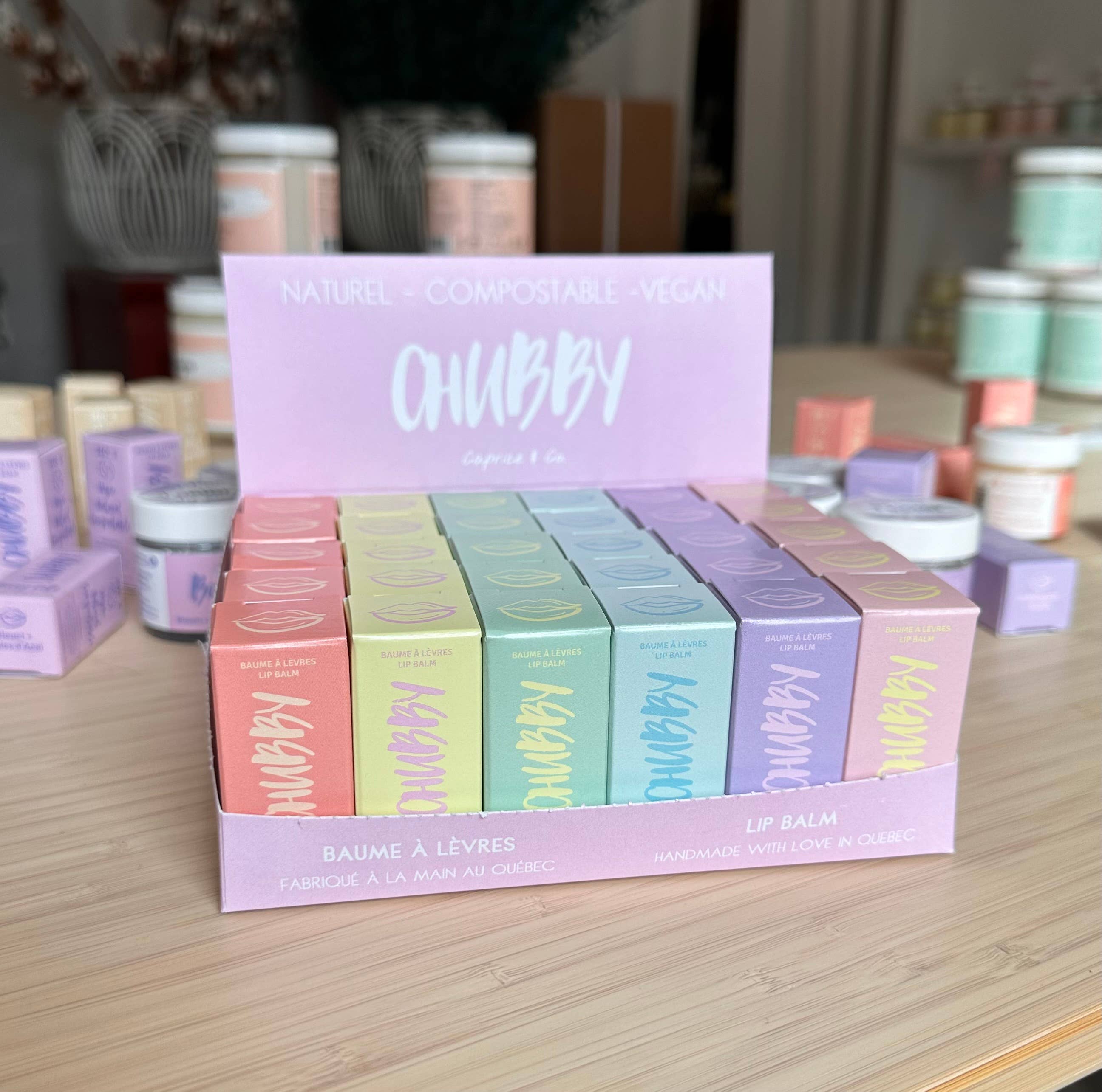 CHUBBY Vegan Lip Balm | Berry Cute (Blueberry + Açaí)-Beauty - Lip Balm-Caprice & Co-Sister Shirts, Cute & Custom Tees for Mama & Littles in Trussville, Alabama.