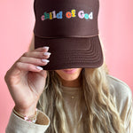 Child of God | Adult Trucker Hat-Women - Accessories - Hats-Sister Shirts-Sister Shirts, Cute & Custom Tees for Mama & Littles in Trussville, Alabama.