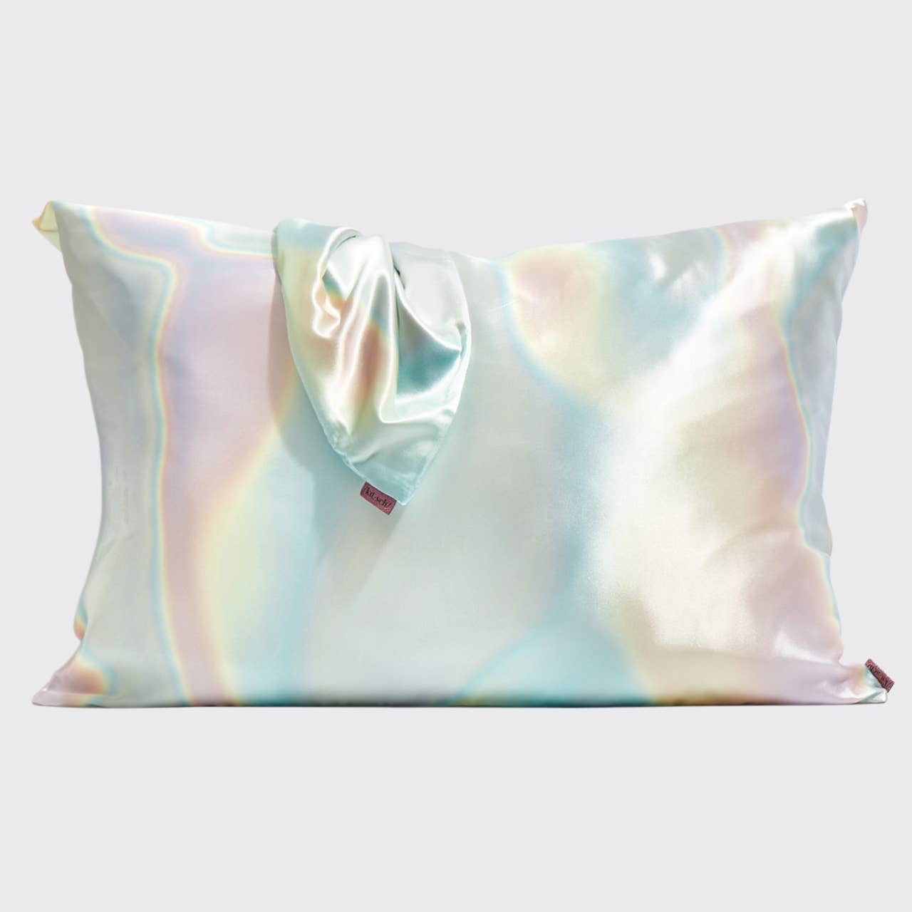 Satin Pillowcase and Scrunchie | Holographic-KITSCH-Sister Shirts, Cute & Custom Tees for Mama & Littles in Trussville, Alabama.