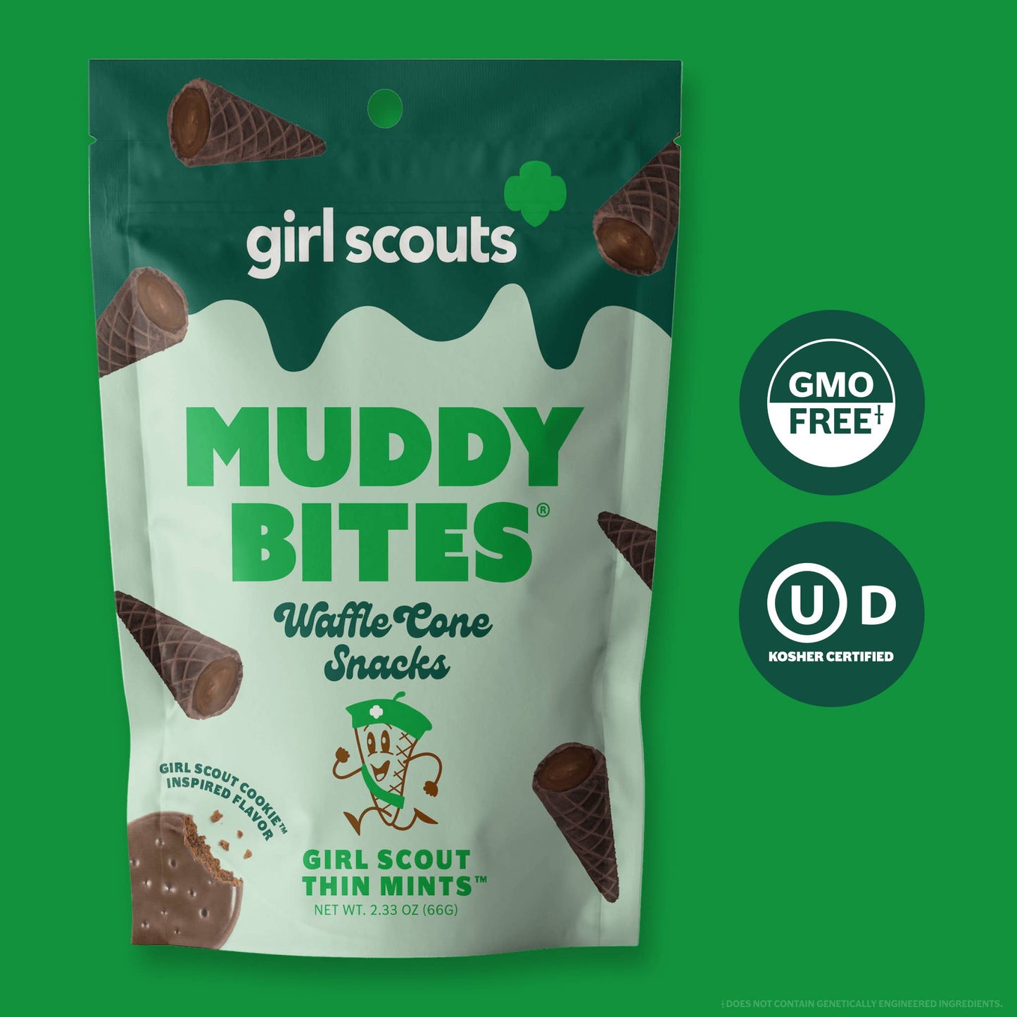 Waffle Cones Snacks | Girl Scout Thin Mint-Muddy Bites-Sister Shirts, Cute & Custom Tees for Mama & Littles in Trussville, Alabama.