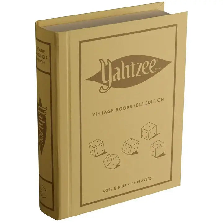 Yahtzee Vintage Bookshelf | Board Game-faire-Sister Shirts, Cute & Custom Tees for Mama & Littles in Trussville, Alabama.