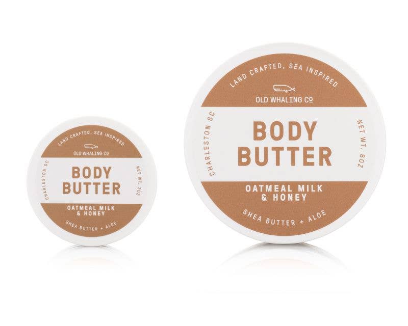 Oatmeal Milk & Honey Body Butter (8oz)-Beauty-Old Whaling Company-Sister Shirts, Cute & Custom Tees for Mama & Littles in Trussville, Alabama.