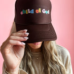 Child of God | Adult Trucker Hat-Women - Accessories - Hats-Sister Shirts-Sister Shirts, Cute & Custom Tees for Mama & Littles in Trussville, Alabama.