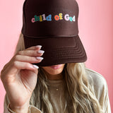 Child of God | Adult Trucker Hat-Women - Accessories - Hats-Sister Shirts-Sister Shirts, Cute & Custom Tees for Mama & Littles in Trussville, Alabama.