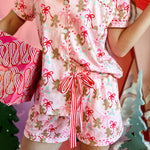 Gingerbread Dreams | Pajama Set-Tween - Sets - Pajamas-Rock Paper Scissors-Sister Shirts, Cute & Custom Tees for Mama & Littles in Trussville, Alabama.