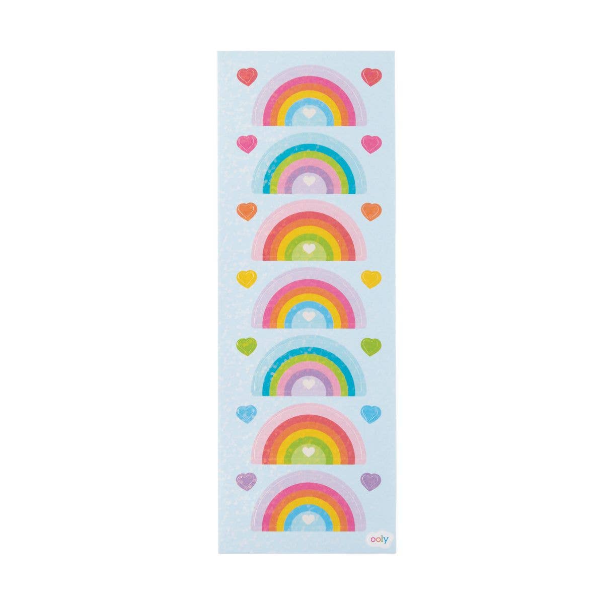 Stickiville Rainbow Love Stickers-Sticker-OOLY-Sister Shirts, Cute & Custom Tees for Mama & Littles in Trussville, Alabama.