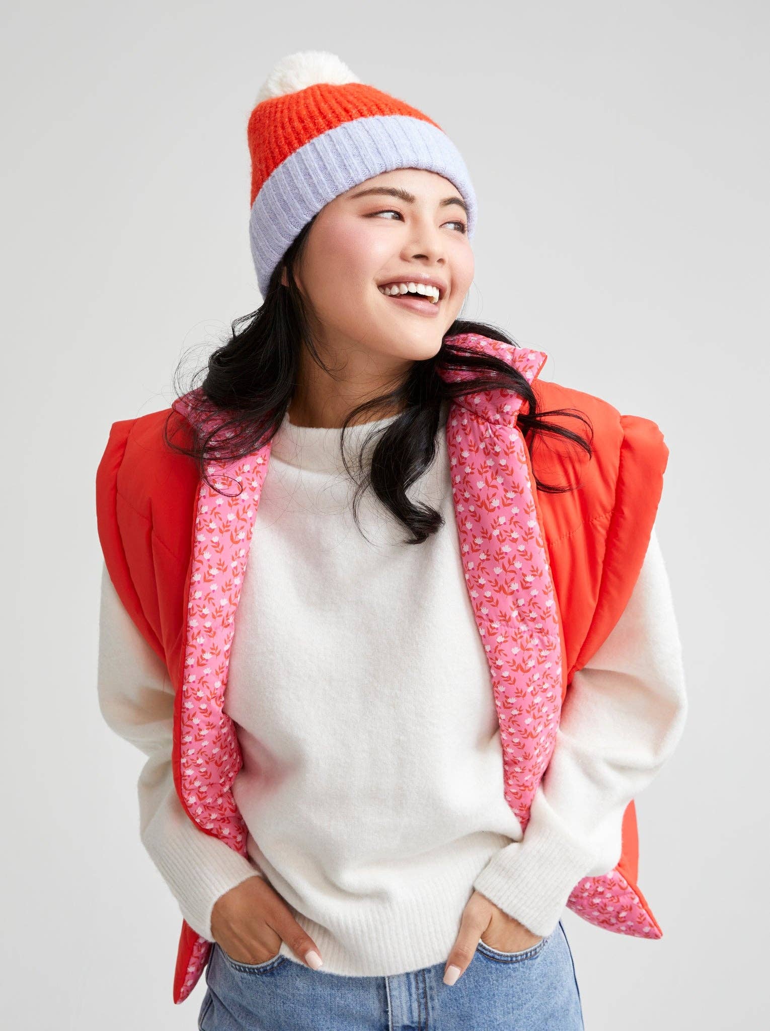 Frosty Fun Beanie-Women - Accessories - Hats-Shiraleah-Sister Shirts, Cute & Custom Tees for Mama & Littles in Trussville, Alabama.