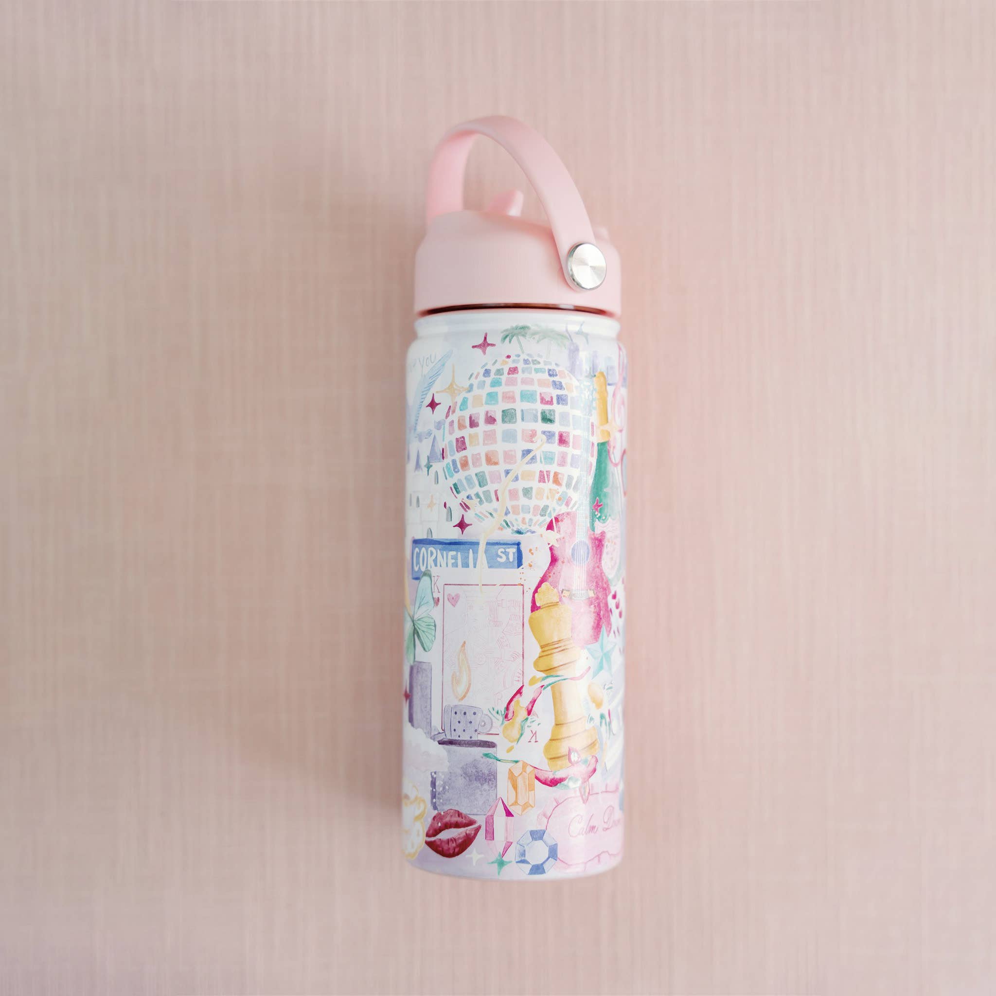 Eras 18 Ounce Insulated Water Bottle-Gracefully Made Art-Sister Shirts, Cute & Custom Tees for Mama & Littles in Trussville, Alabama.