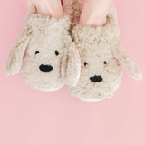 Puppy Pals Slippers-Youth - Shoes -Slippers-Rock Paper Scissors-Sister Shirts, Cute & Custom Tees for Mama & Littles in Trussville, Alabama.