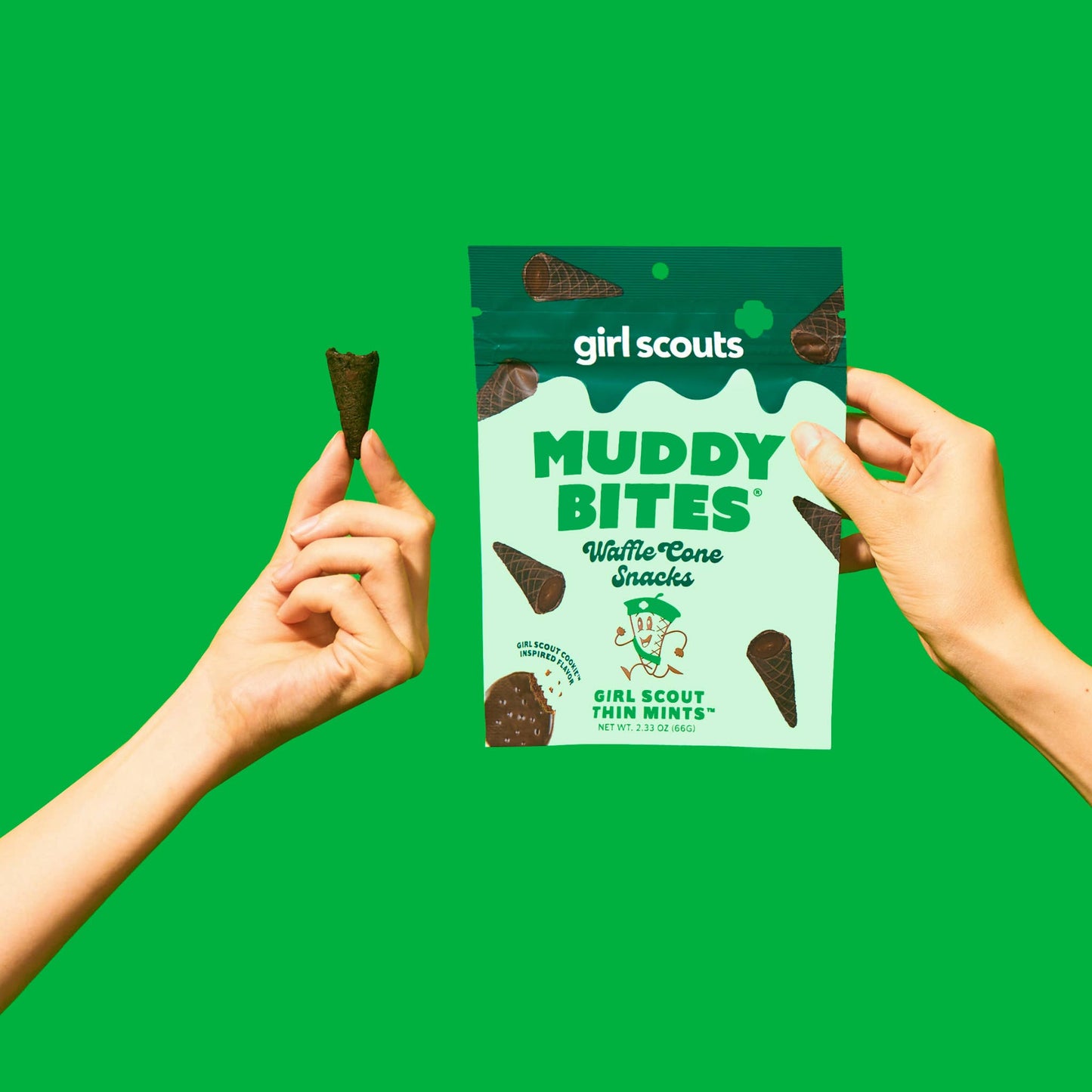 Waffle Cones Snacks | Girl Scout Thin Mint-Muddy Bites-Sister Shirts, Cute & Custom Tees for Mama & Littles in Trussville, Alabama.