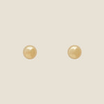 Gold Ball Stud Earrings-Women - Jewelry - Earrings-Nickel and Suede-Sister Shirts, Cute & Custom Tees for Mama & Littles in Trussville, Alabama.
