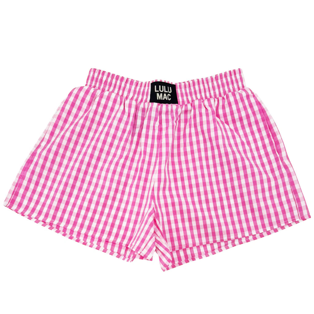 Lulu Mac Boxer Shorts | Preorder-women - bottoms - shorts-Sister Shirts-Sister Shirts, Cute & Custom Tees for Mama & Littles in Trussville, Alabama.