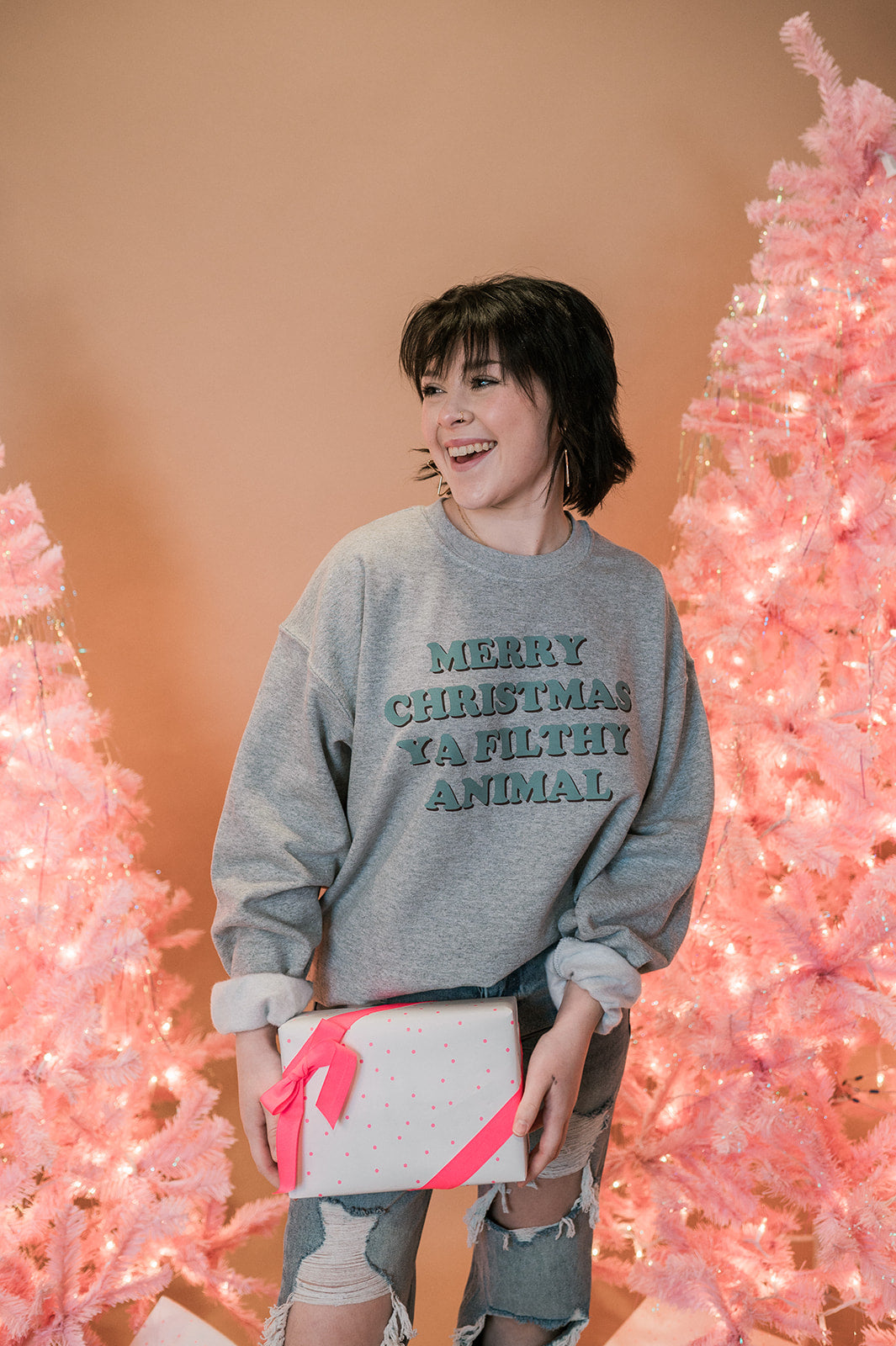 Ya Filthy Animal | Adult Crewneck | RTS-Adult Crewneck-Sister Shirts-Sister Shirts, Cute & Custom Tees for Mama & Littles in Trussville, Alabama.