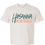 Hosanna in the Highest | Relaxed Crew Tee-Womens - Tops - Tees-Sister Shirts-Sister Shirts, Cute & Custom Tees for Mama & Littles in Trussville, Alabama.