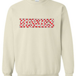 Huskies Checkered | Adult Crewneck-Women - Tops - Crewnecks-Sister Shirts-Sister Shirts, Cute & Custom Tees for Mama & Littles in Trussville, Alabama.