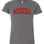Huskies Foil | Kids Tee-Youth - Tops - Tees-Sister Shirts-Sister Shirts, Cute & Custom Tees for Mama & Littles in Trussville, Alabama.