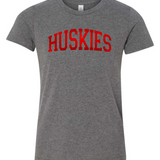 Huskies Foil | Kids Tee-Youth - Tops - Tees-Sister Shirts-Sister Shirts, Cute & Custom Tees for Mama & Littles in Trussville, Alabama.