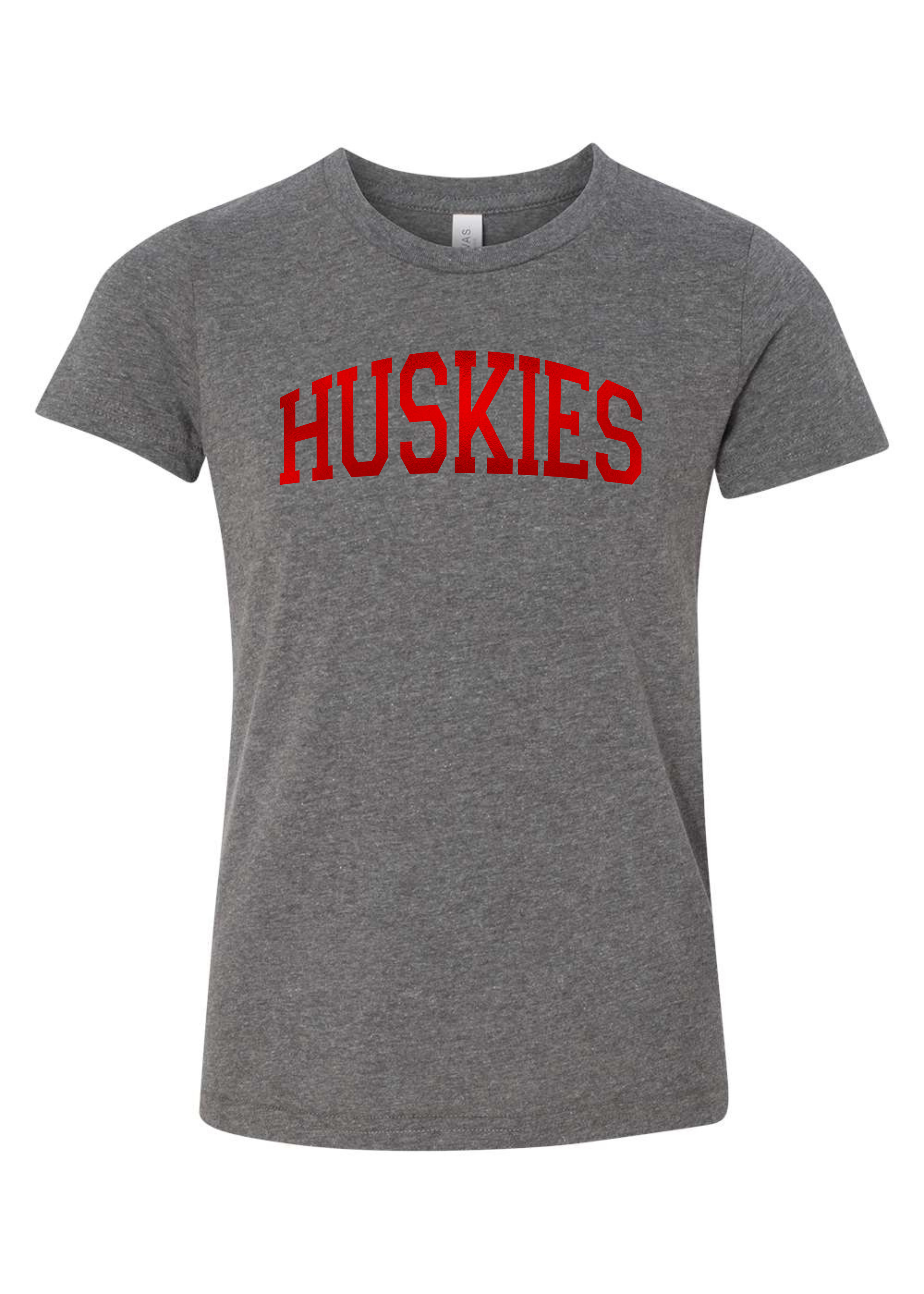 Huskies Foil | Kids Tee-Youth - Tops - Tees-Sister Shirts-Sister Shirts, Cute & Custom Tees for Mama & Littles in Trussville, Alabama.