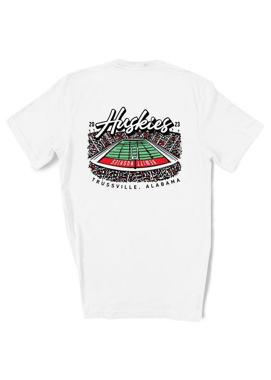 Huskies Stadium | Adult Tee | RTS-Adult Tee-Sister Shirts-Sister Shirts, Cute & Custom Tees for Mama & Littles in Trussville, Alabama.