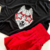 Huskies Glasses | Mom Crop Tee | RTS-Cropped Tees-Sister Shirts-Sister Shirts, Cute & Custom Tees for Mama & Littles in Trussville, Alabama.