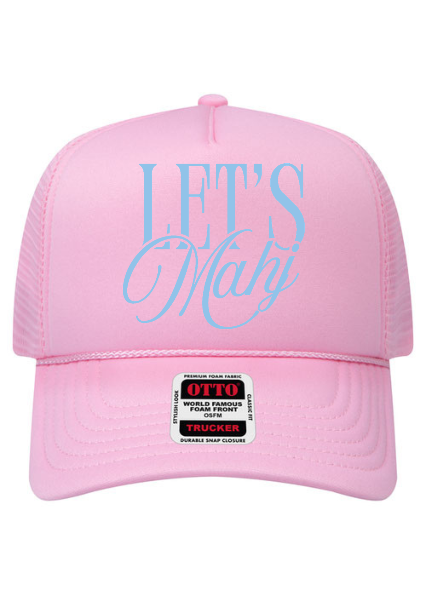 Let's Mahj | Adult Trucker-Women - Accessories - Hats-Sister Shirts-Sister Shirts, Cute & Custom Tees for Mama & Littles in Trussville, Alabama.