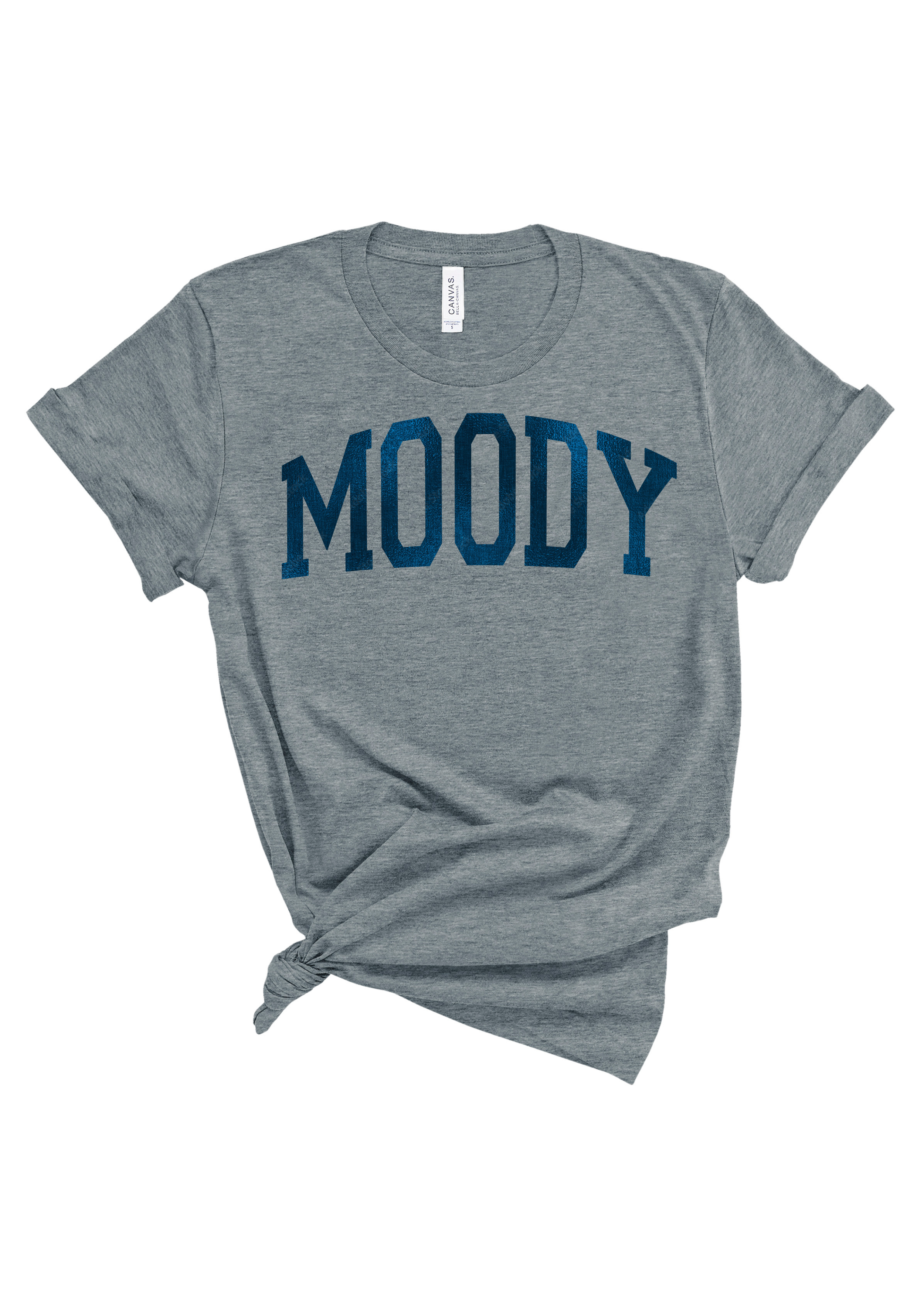 Moody Foil | Adult Tee-Womens - Tops - Tees-Sister Shirts-Sister Shirts, Cute & Custom Tees for Mama & Littles in Trussville, Alabama.