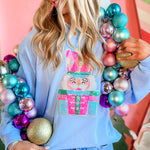 Sequin Winter Nutcracker | Adult Crewneck-Adult Crewneck-Sister Shirts-Sister Shirts, Cute & Custom Tees for Mama & Littles in Trussville, Alabama.