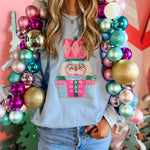 Sequin Winter Nutcracker | Adult Crewneck-Adult Crewneck-Sister Shirts-Sister Shirts, Cute & Custom Tees for Mama & Littles in Trussville, Alabama.