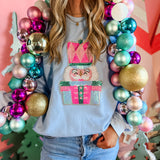 Sequin Winter Nutcracker | Adult Crewneck-Adult Crewneck-Sister Shirts-Sister Shirts, Cute & Custom Tees for Mama & Littles in Trussville, Alabama.