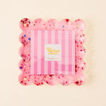 Blush Confetti Frame | Square Frame-Home - Decor-The Darling Effect-Sister Shirts, Cute & Custom Tees for Mama & Littles in Trussville, Alabama.